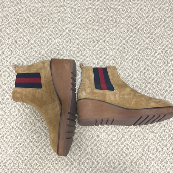 Suede boots - wedge heel - 9.5 Cecelia Gemma Bootie - Picture 6 of 7